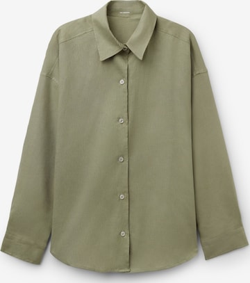 CALZEDONIA Blouse in Green: front
