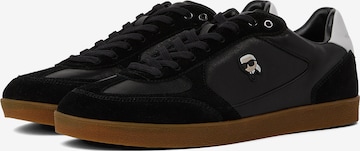 Karl LagerfeldNiske tenisice ' Ikon NFT Kandidate Sneakers ' - crna boja: prednji dio