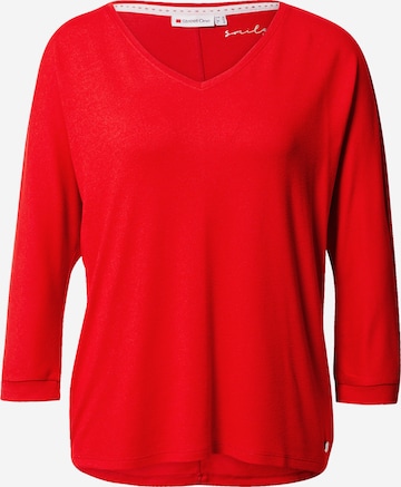 STREET ONE Shirt in Rood: voorkant