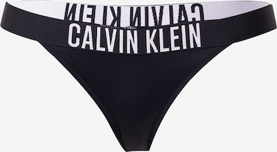 Calvin Klein Swimwear Bikiinipüksid must / valge, Tootevaade