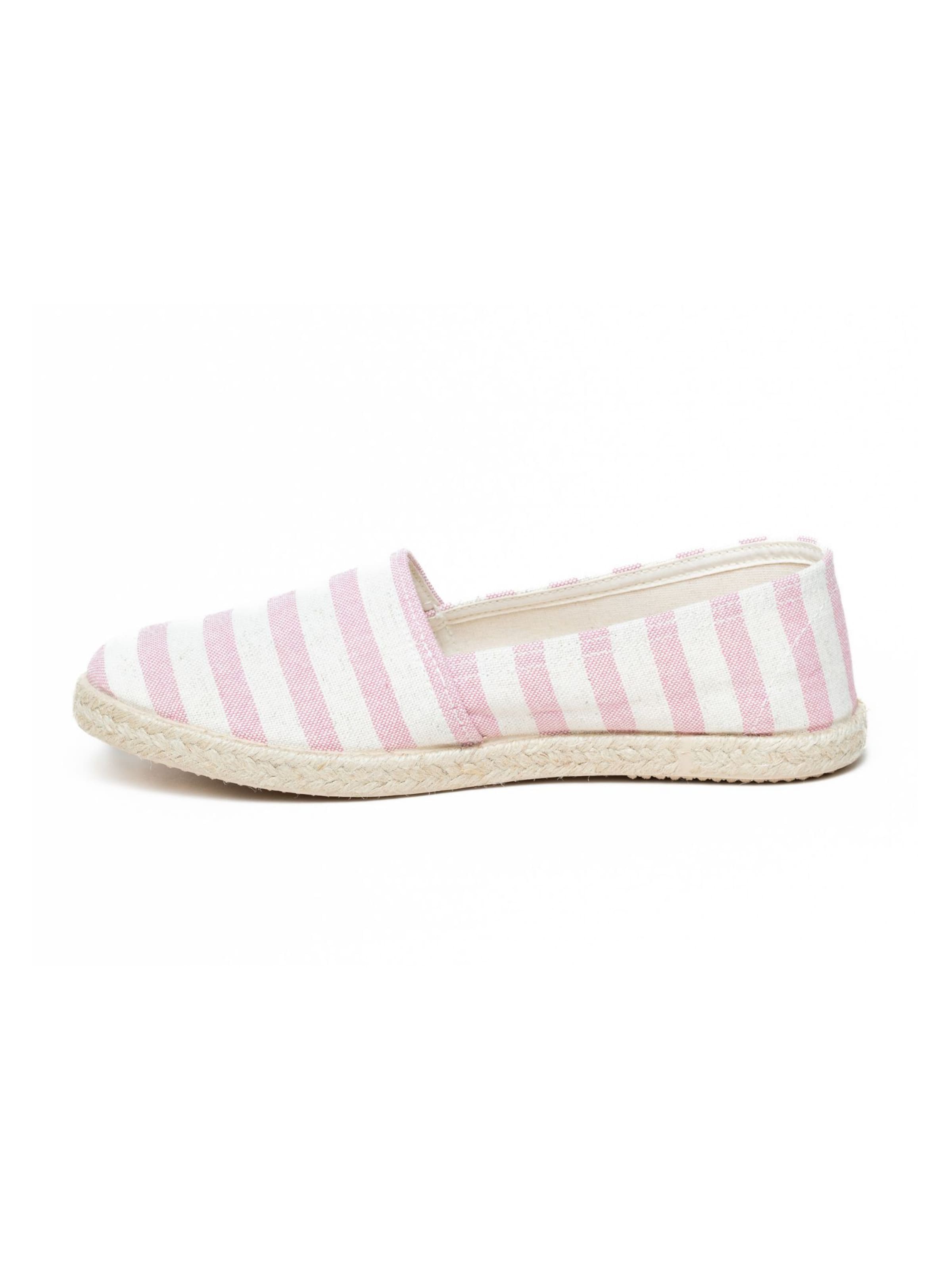 Gottstein Espadrilles 'Espadrille Camping Linen duo' in Pink