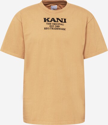 Karl Kani Shirt in Beige: voorkant