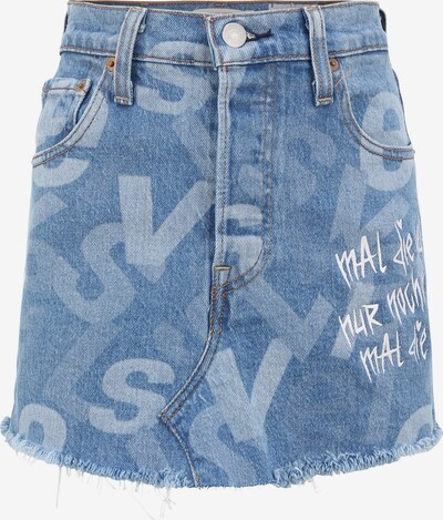 LEVI'S UPCYCLING Jeansrock Wavvyboi Design' in blau, Produktansicht