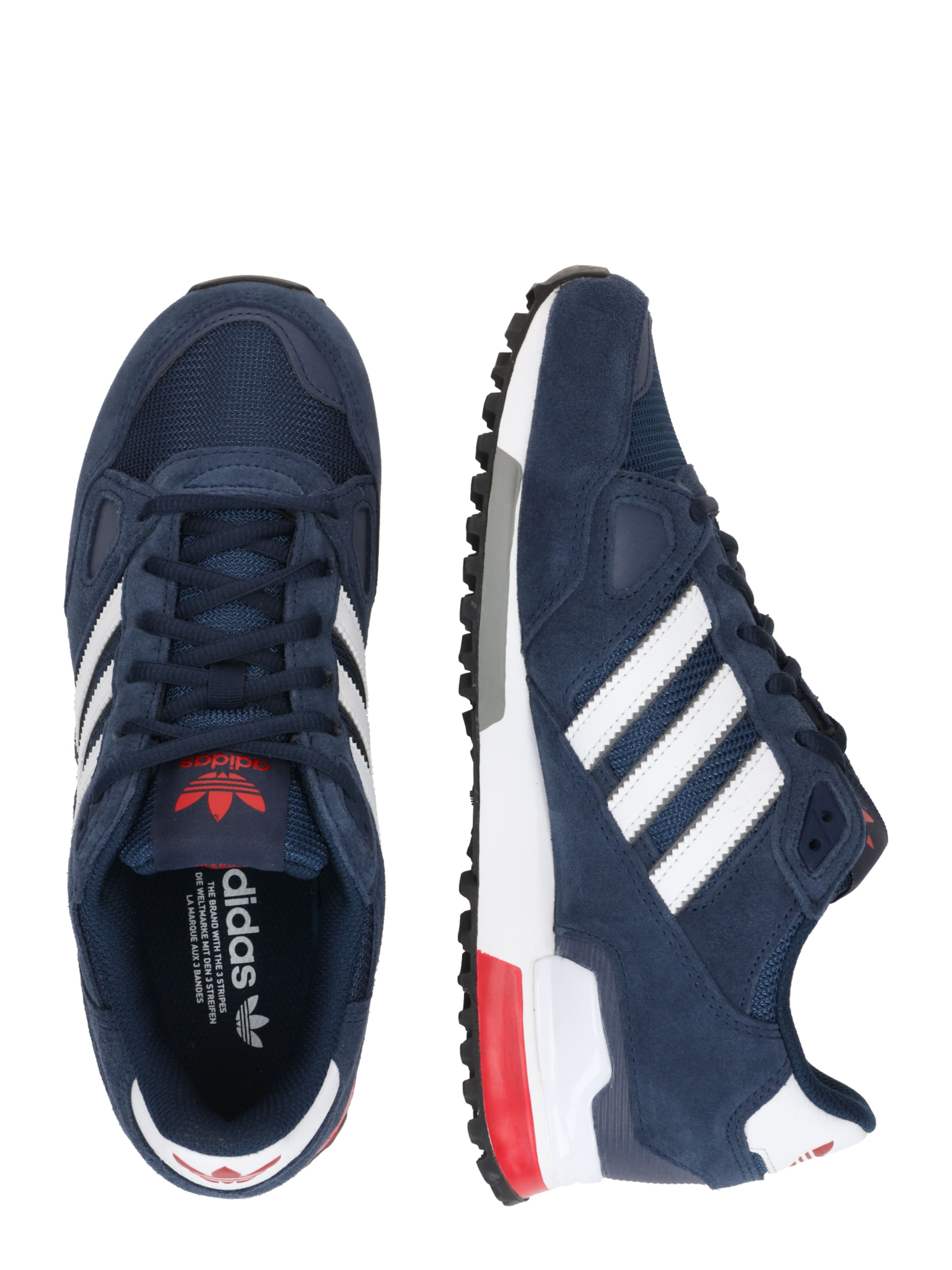 ADIDAS ORIGINALS Sneakers laag 'ZX 750' in Blauw: zijkant