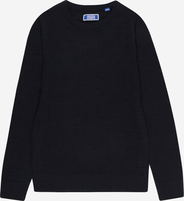 Jack & Jones Junior Sweter 'BLAKE' w kolorze niebieski: przód