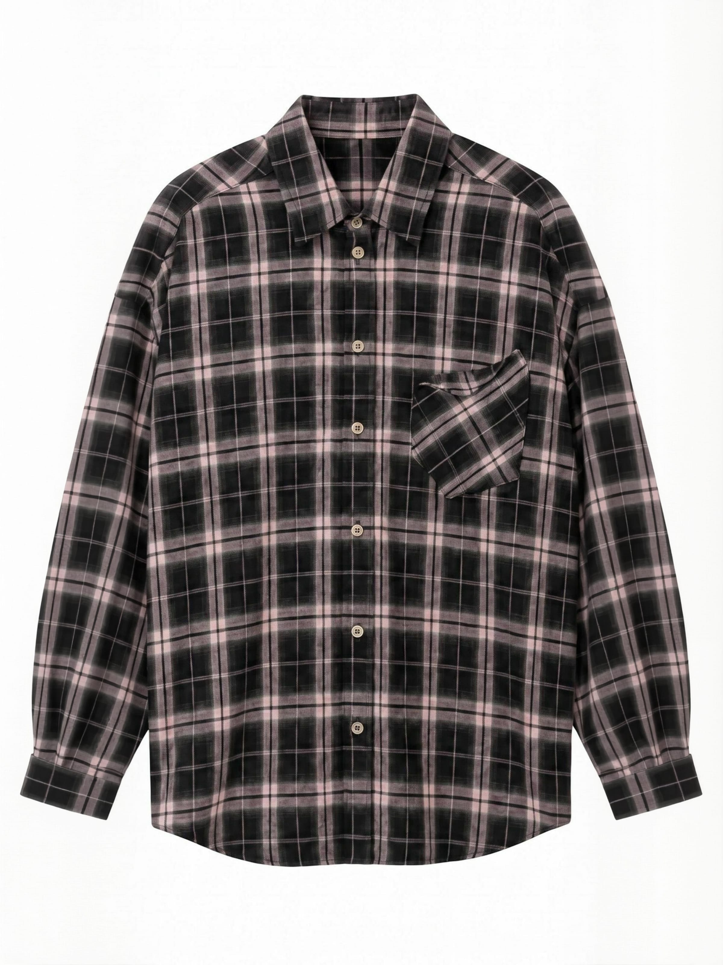 Opal Studio Paita ' Kammie Tartan ' värissä vaaleanpunainen: etupuoli