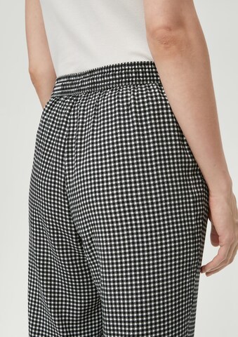 s.Oliver Tapered Broek in Zwart