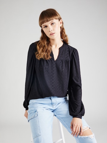 ONLY - Blusa 'SANDRA' en negro: frente