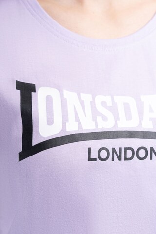 LONSDALE - Camiseta 'Achnavast' en lila