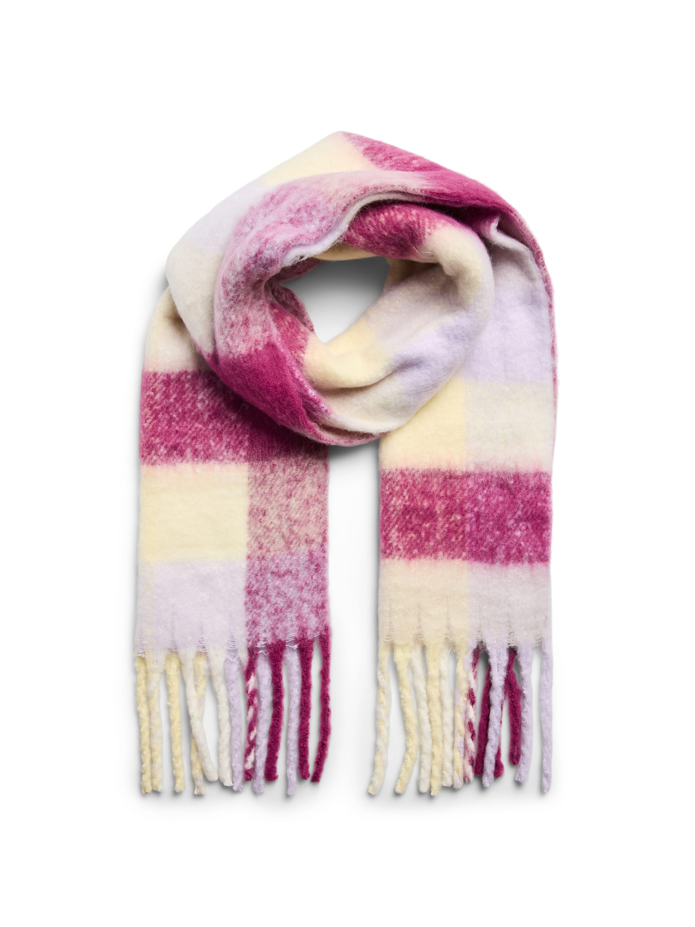 PIECES Scarf 'PCBEA' in Purple: front