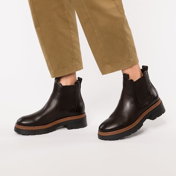 Marc O'Polo Chelsea boots 'Filippa 6A' in Bruin