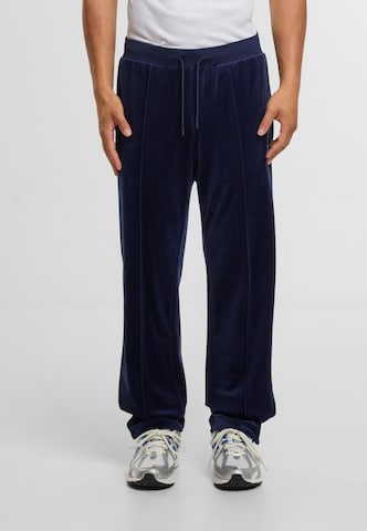 Sergio Tacchini Loosefit Broek in Blauw: voorkant