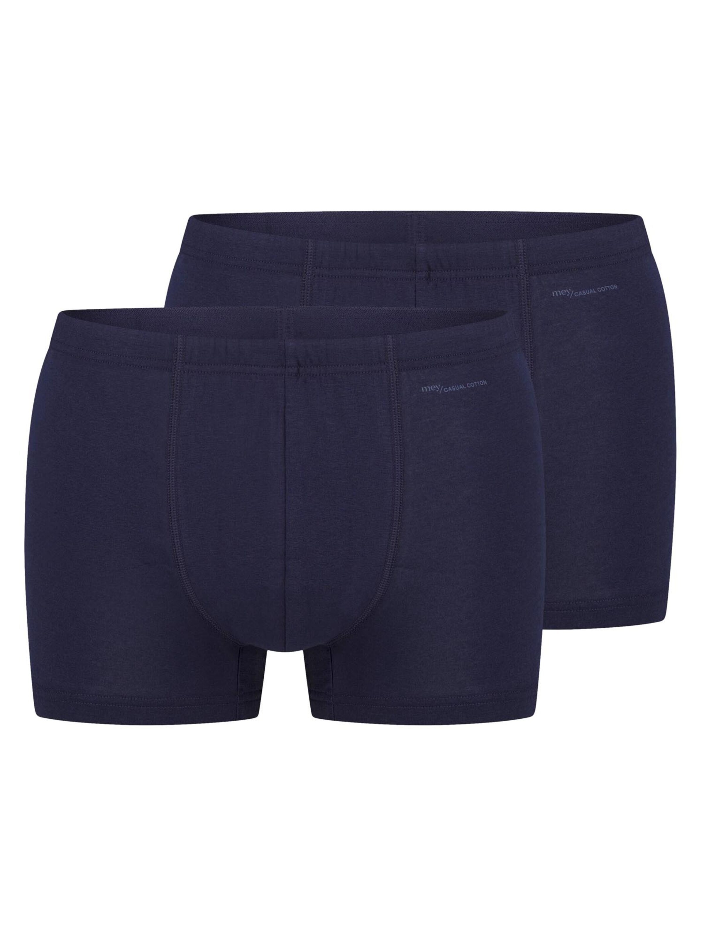 Mey Boxer shorts 'Casual Cotton' in Blue: front