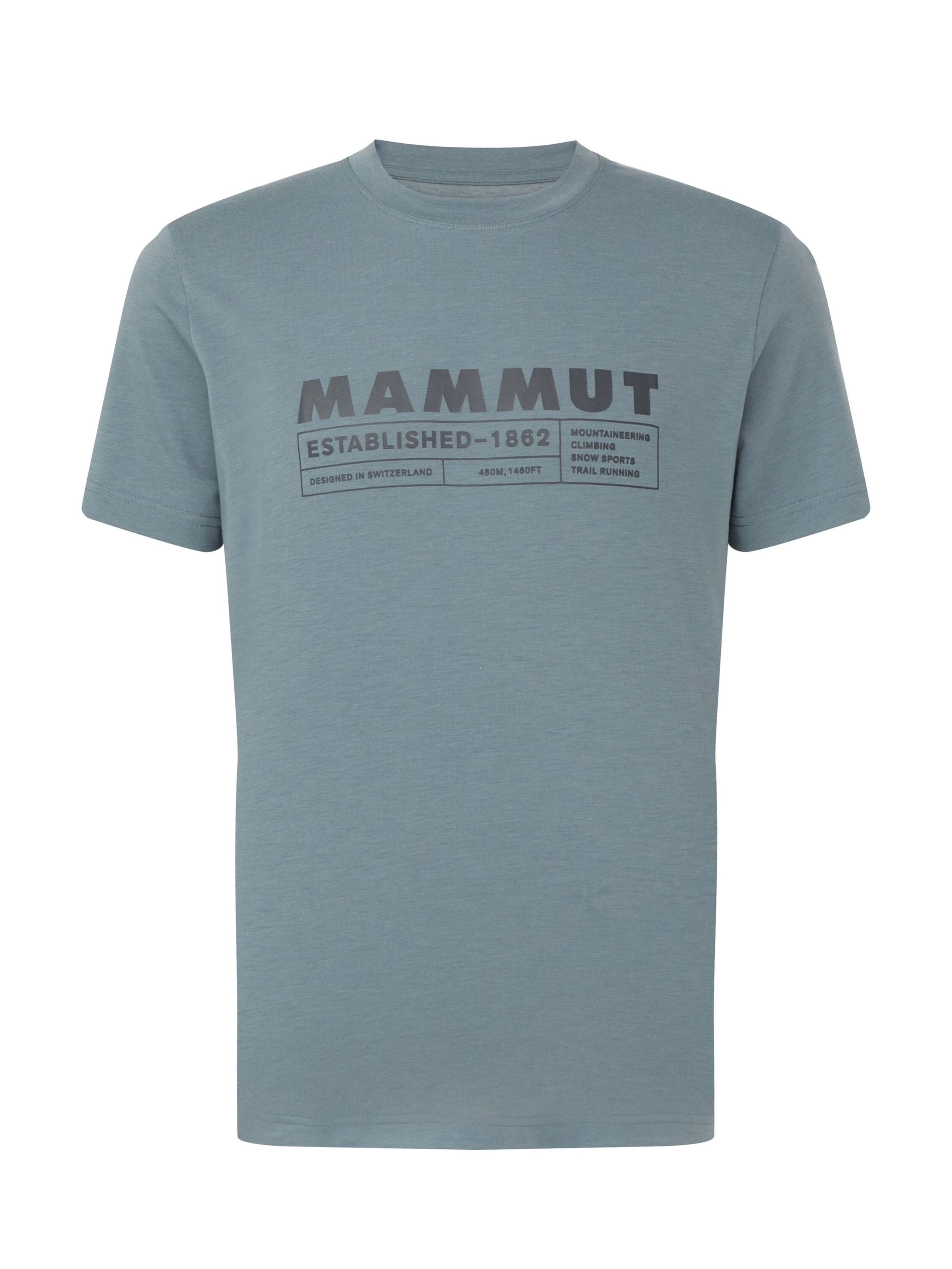 MAMMUT Performance Shirt in Grey: front