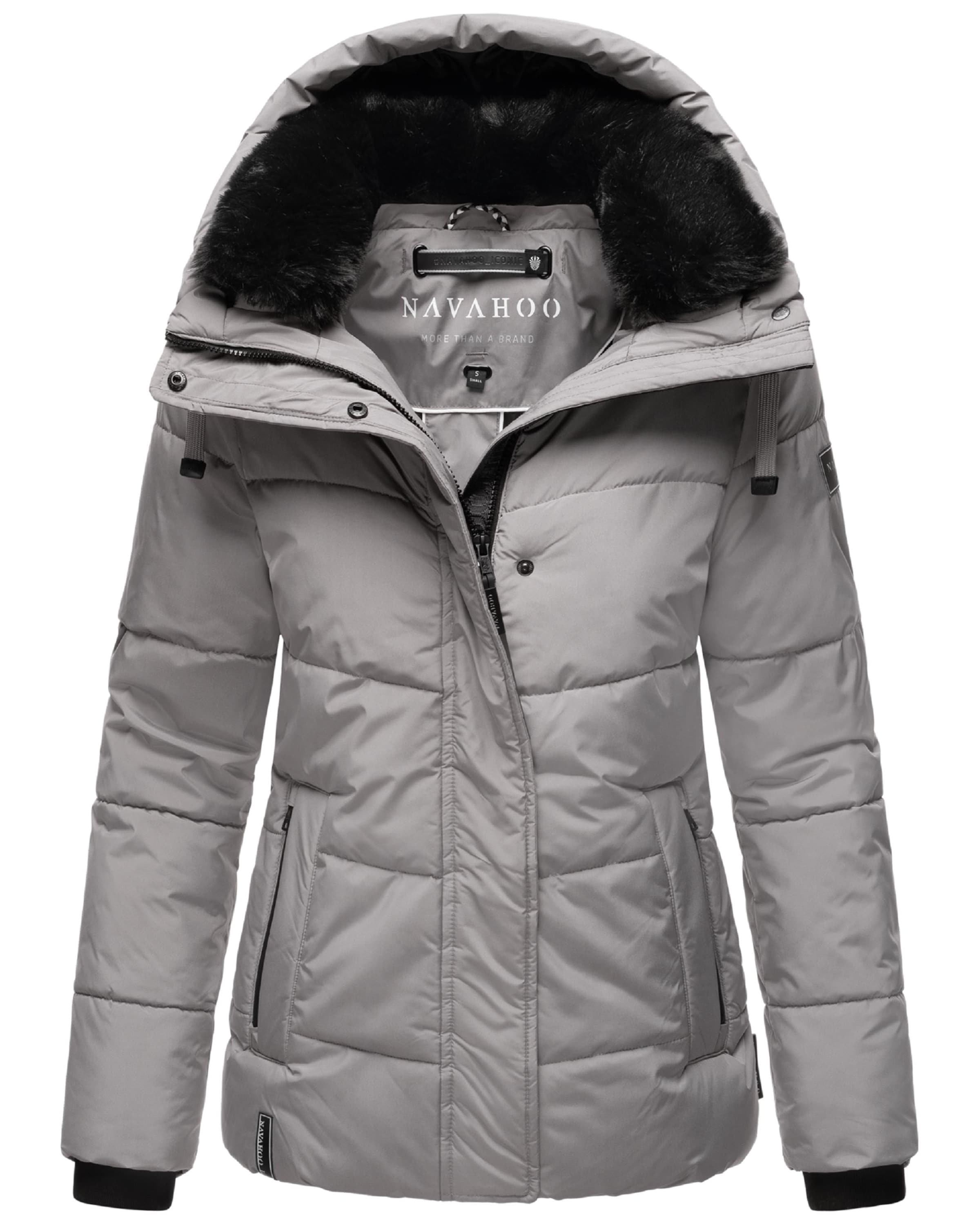 NAVAHOO Winterjacke 'Sag ja XIV' in Grau