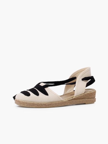 Pisamonas - Sandalias en negro: frente