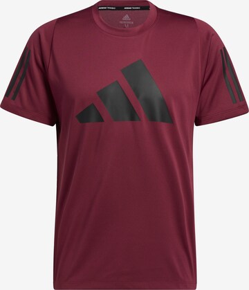 T-Shirt fonctionnel 'Free Lift' ADIDAS PERFORMANCE en rouge : devant