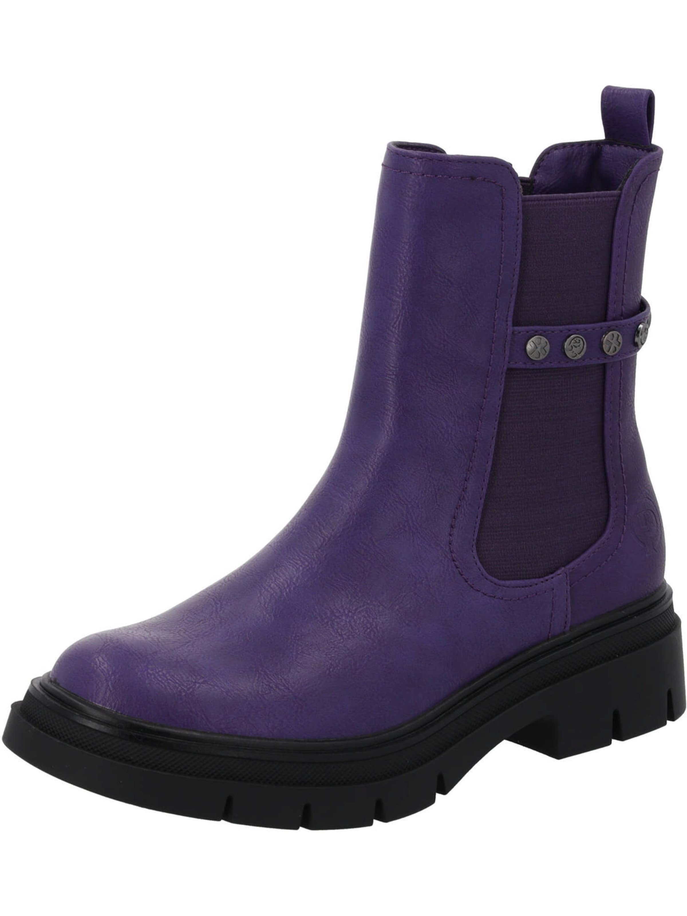 Palado by Sila Sahin Ботинки челси 'Trinda ' в Лиловый: спереди