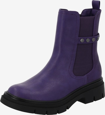 Chelsea Boots 'Trinda ' Palado by Sila Sahin en violet : devant