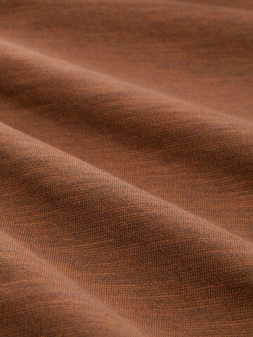 TOM TAILOR T-Shirt in Braun