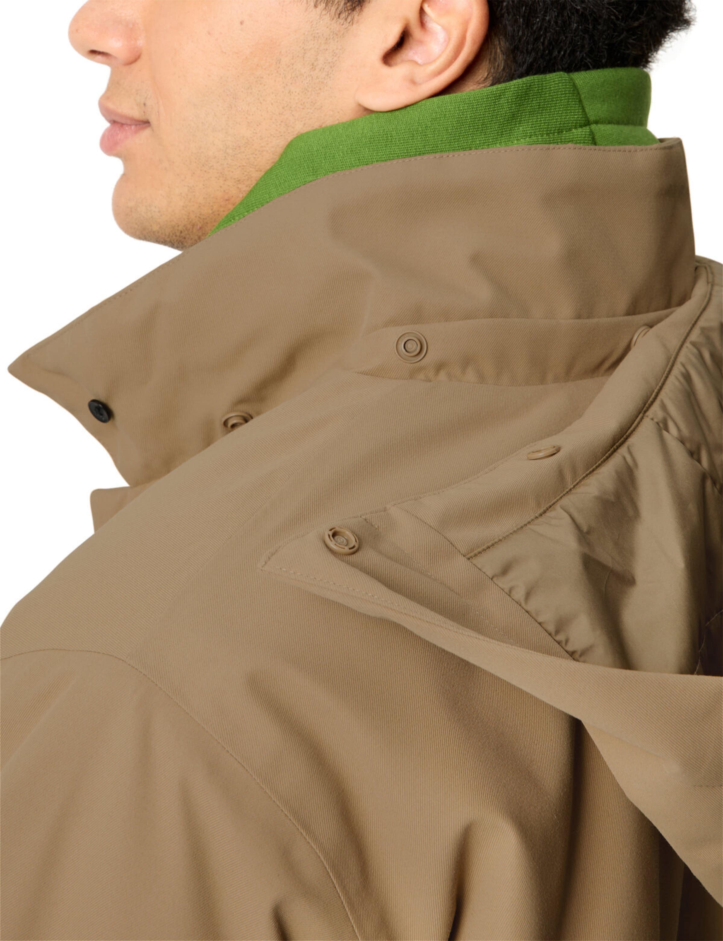 VAUDE Outdoormantel 'Coreway' in Bruin