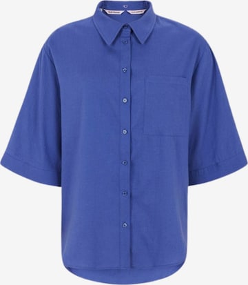 Soft Rebels Shirts ' SRYindi ' i blå: forside