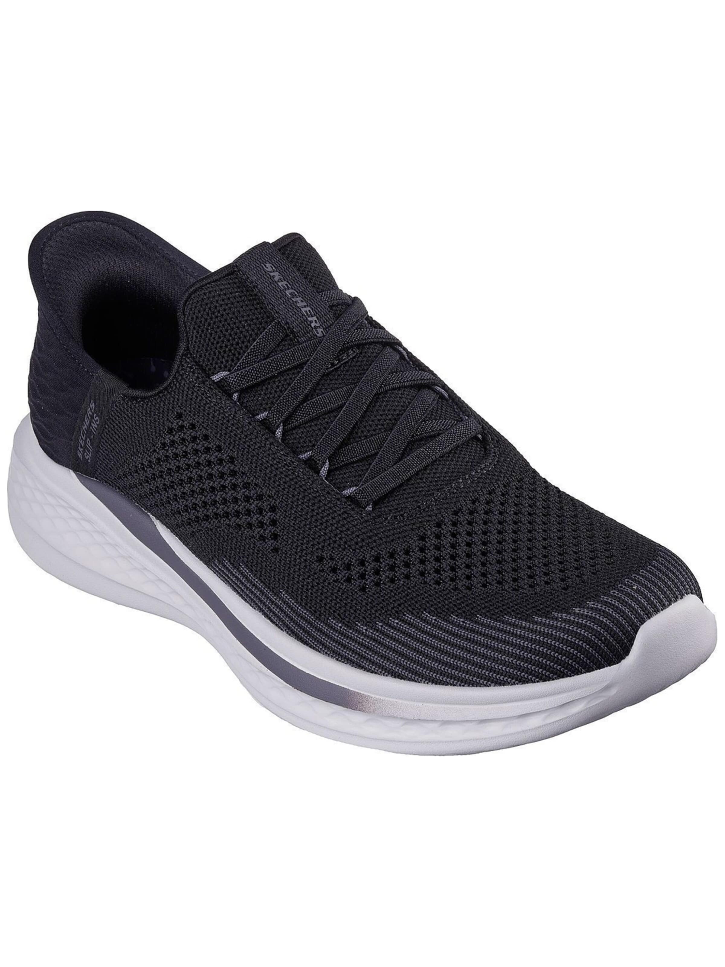 Sneaker bassa 'Slade - Quinto' di SKECHERS in nero: frontale
