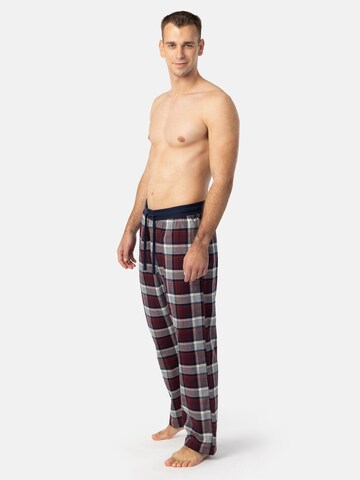 Pantaloncini da pigiama 'Pantoneclo Men’s Night Wear Long Pajama' di PANTONECLO in rosso