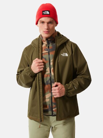 THE NORTH FACE Regular fit Outdoor jacket 'Quest' in Green: front