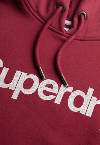 Superdry Sweatshirt in Red