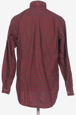 TOMMY HILFIGER Button Up Shirt in M in Red