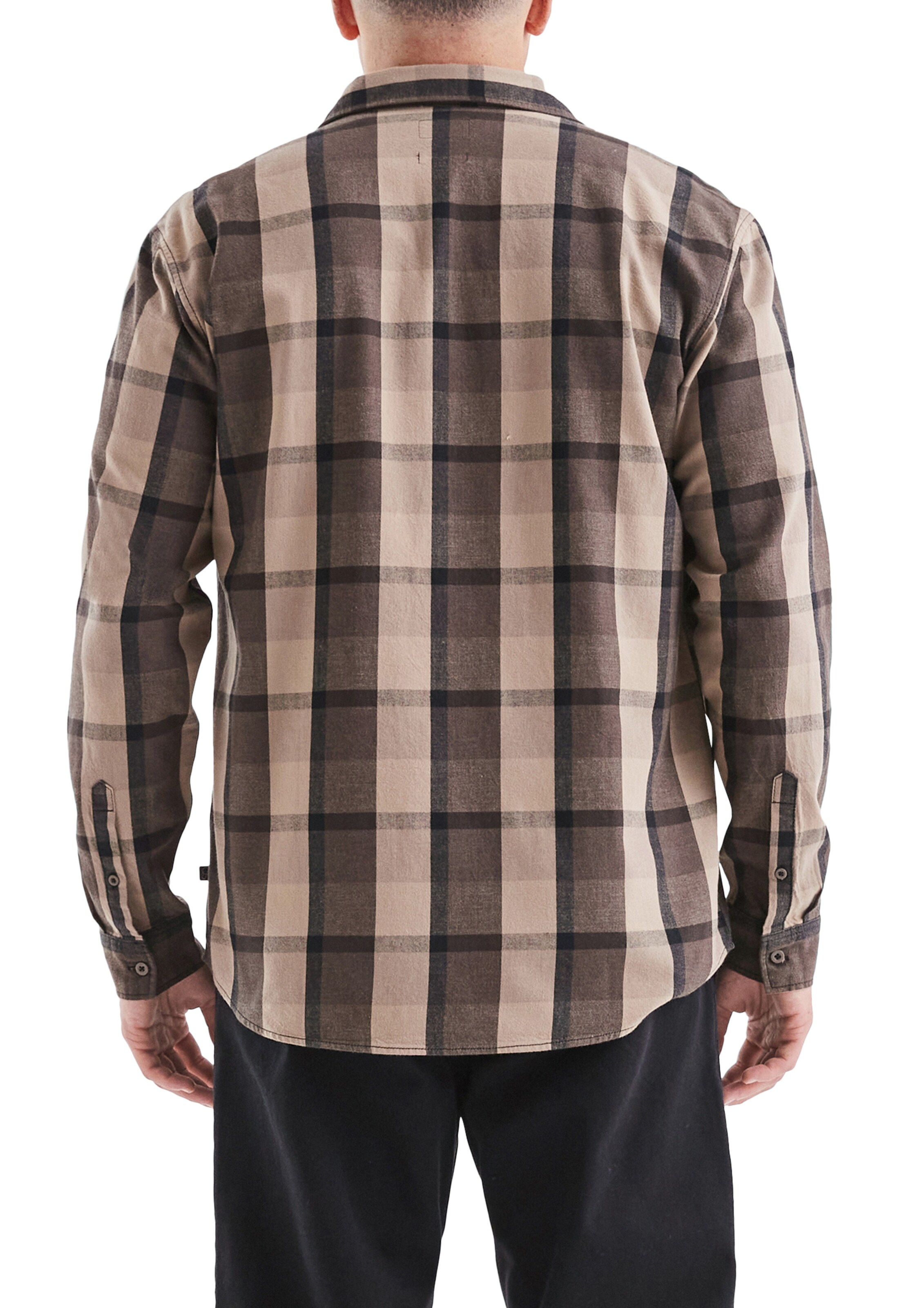 Coupe regular Chemise QS en marron