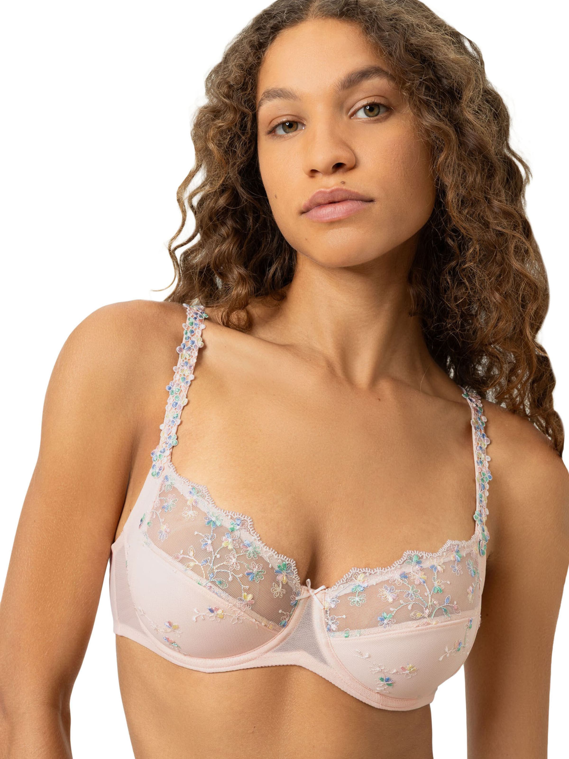 Mey T-shirt Bra 'Delightful' in Pink: front