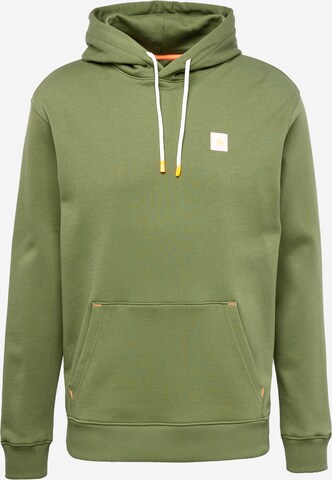 SCOTCH & SODA Sweatshirt 'Essential' in Green: front