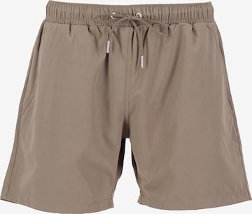 ALPHA INDUSTRIES Badehose in Grün: predná strana