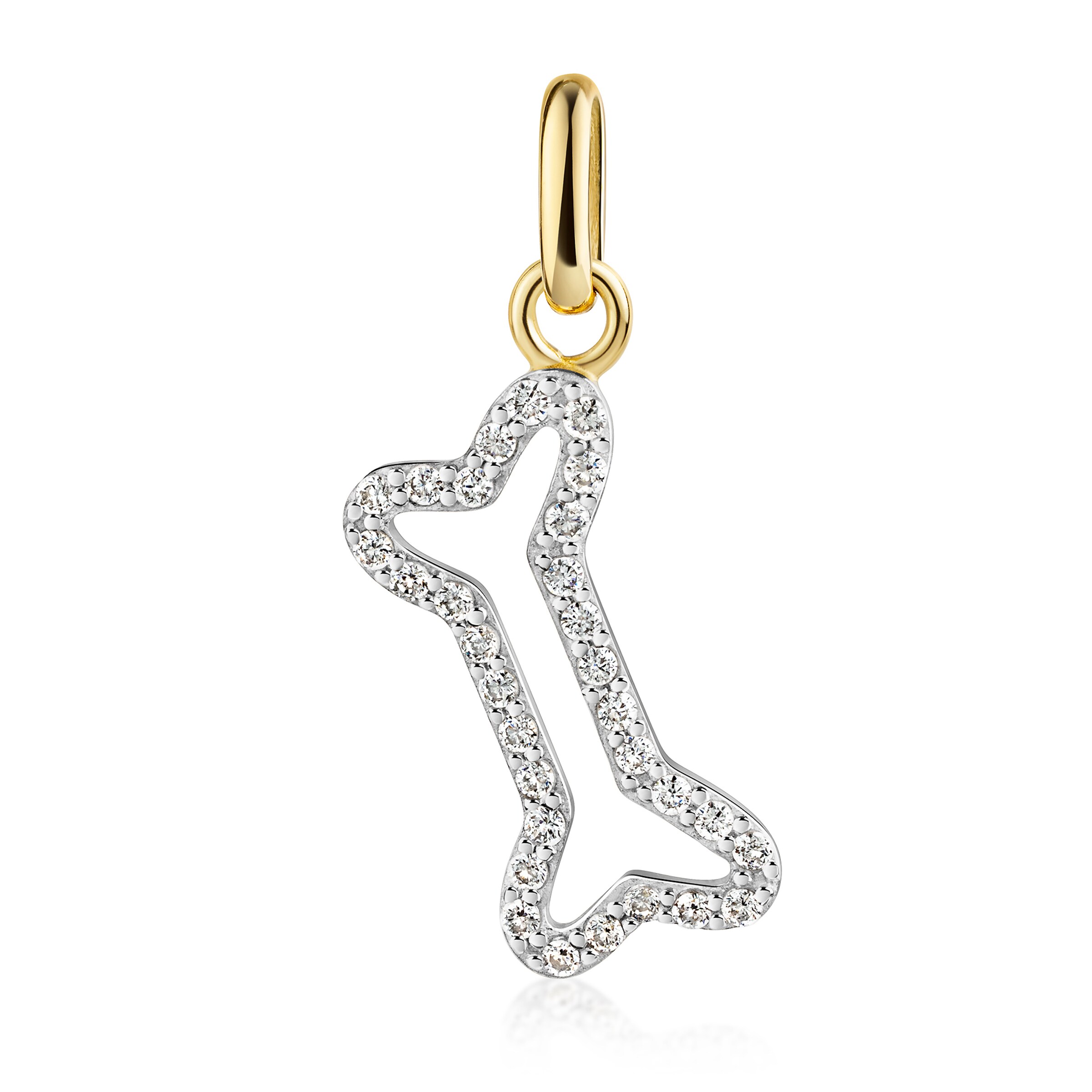 FIRETTI Anhänger in Silber: Vorderseite