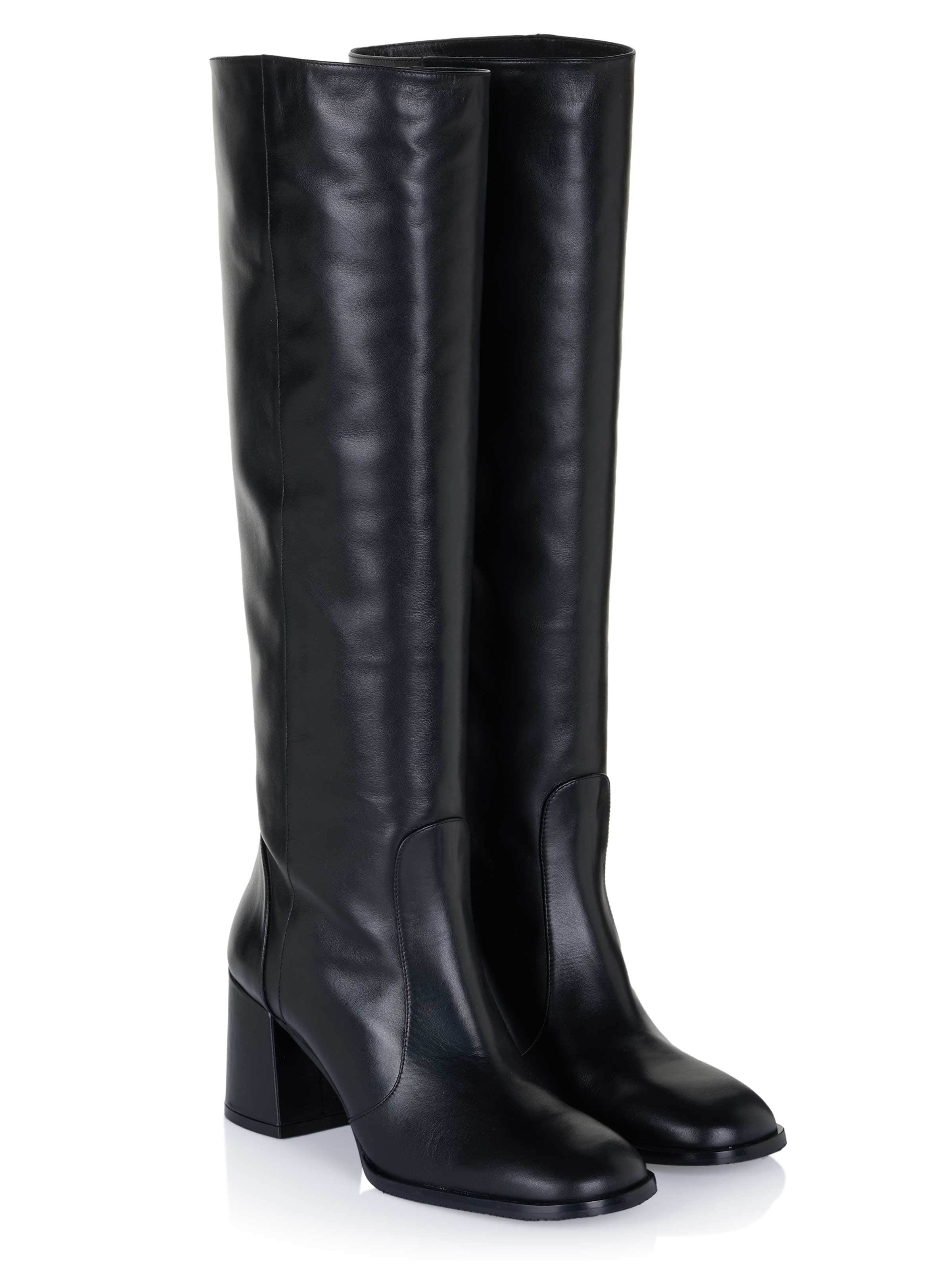 Stuart WeitzmanLežerne čizme - crna boja