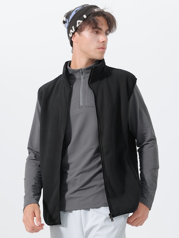 Youthup Vest in Black: front