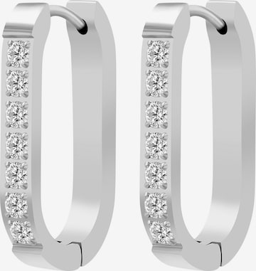 Akzent Earrings 'Zaria, langlebig' in Silver: front