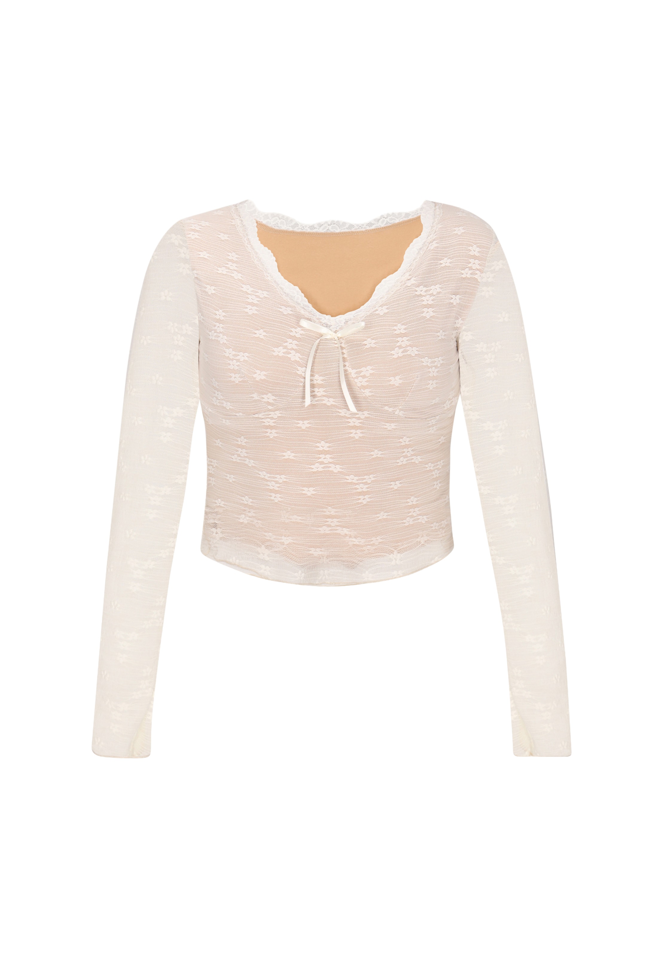IZIA - Blusa en blanco: frente