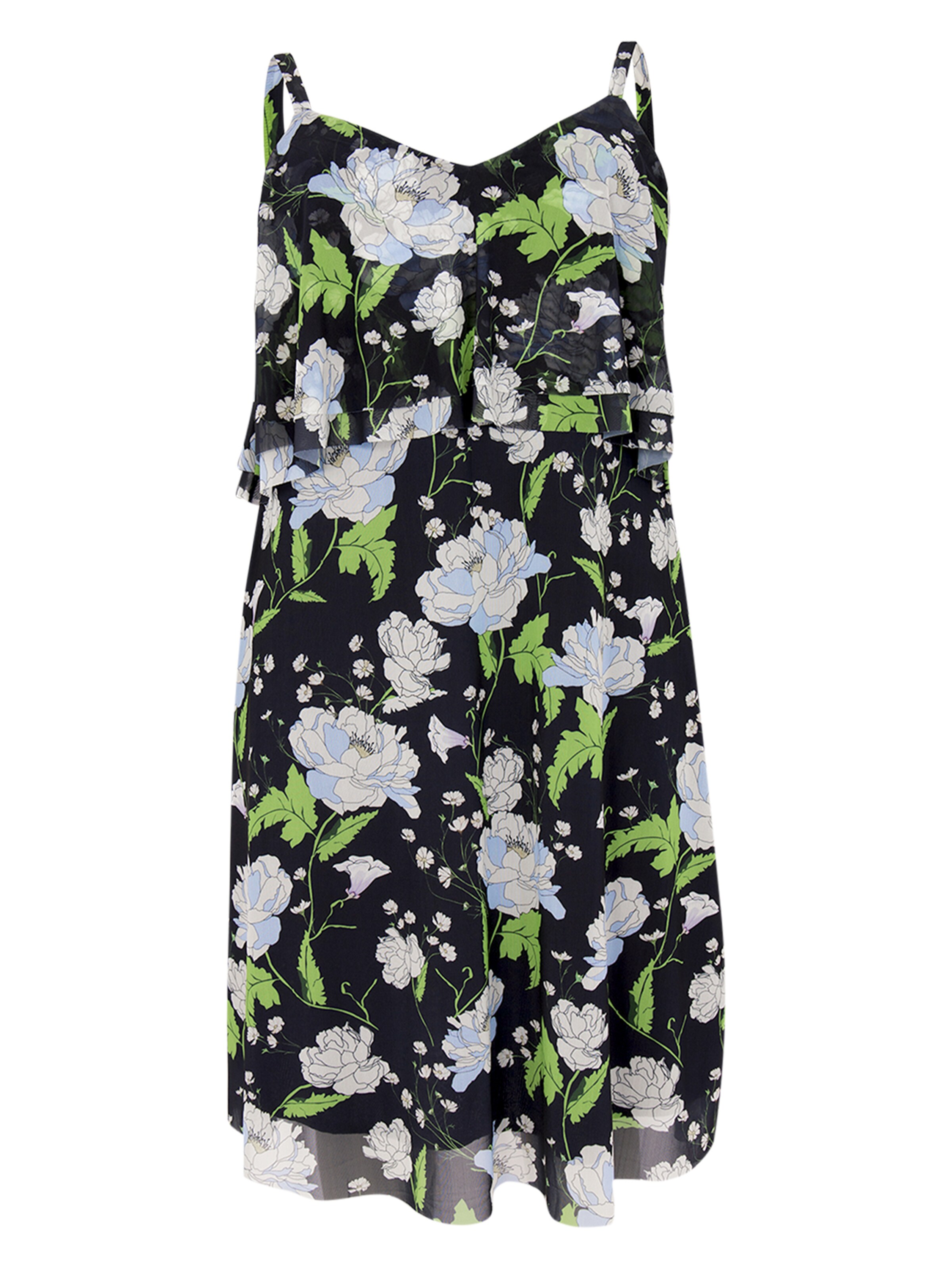 YOEK Zomerjurk in Zwart: voorkant