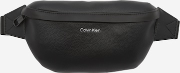 Calvin Klein - Bolsa de cintura 'MUST' em preto: frente