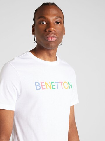 UNITED COLORS OF BENETTON T-Shirt in Weiß