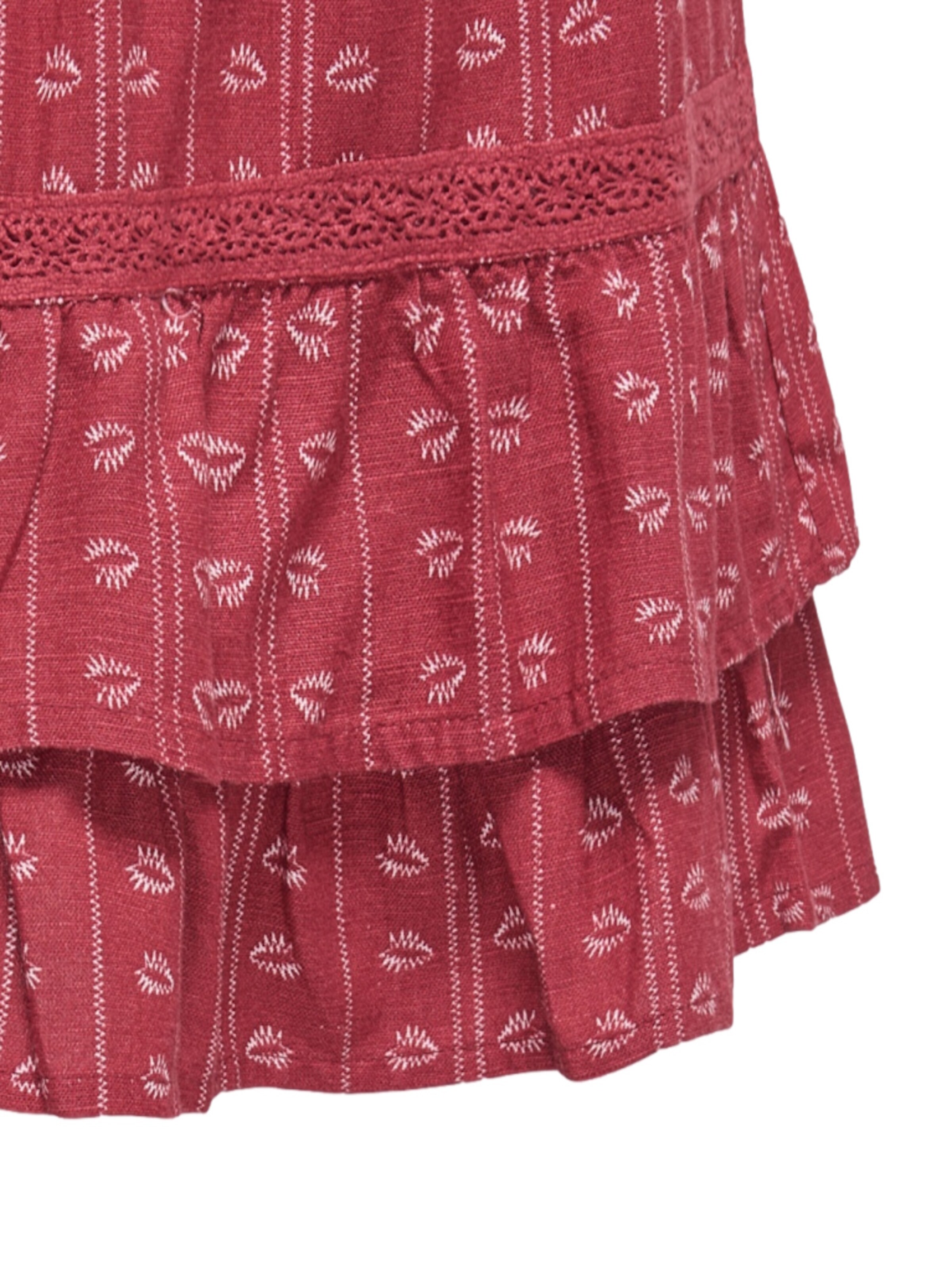 Jupe 'Boletta' ONLY GIRLS en rouge