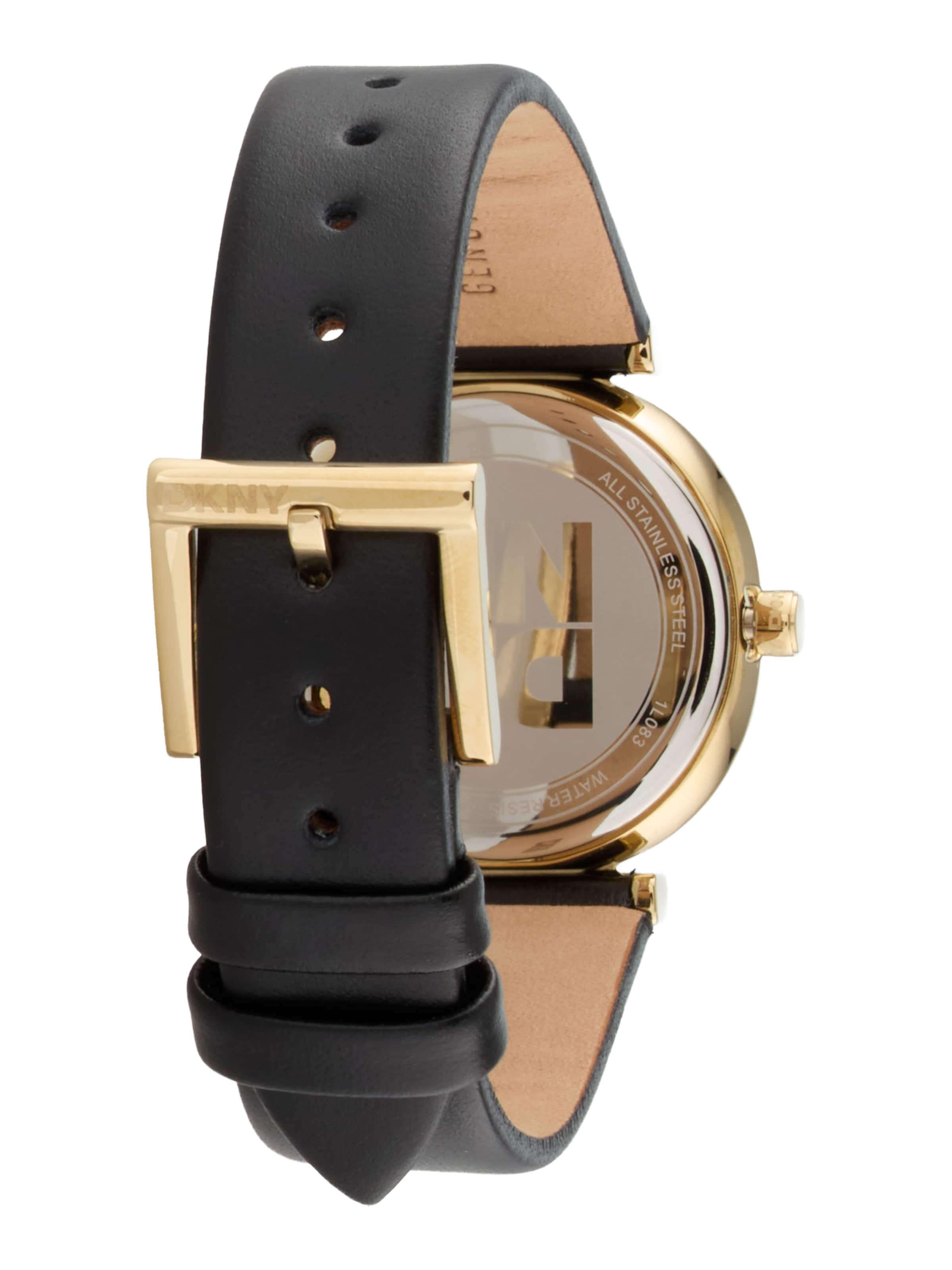 DKNY Analogna ura 'Evening' | črna barva