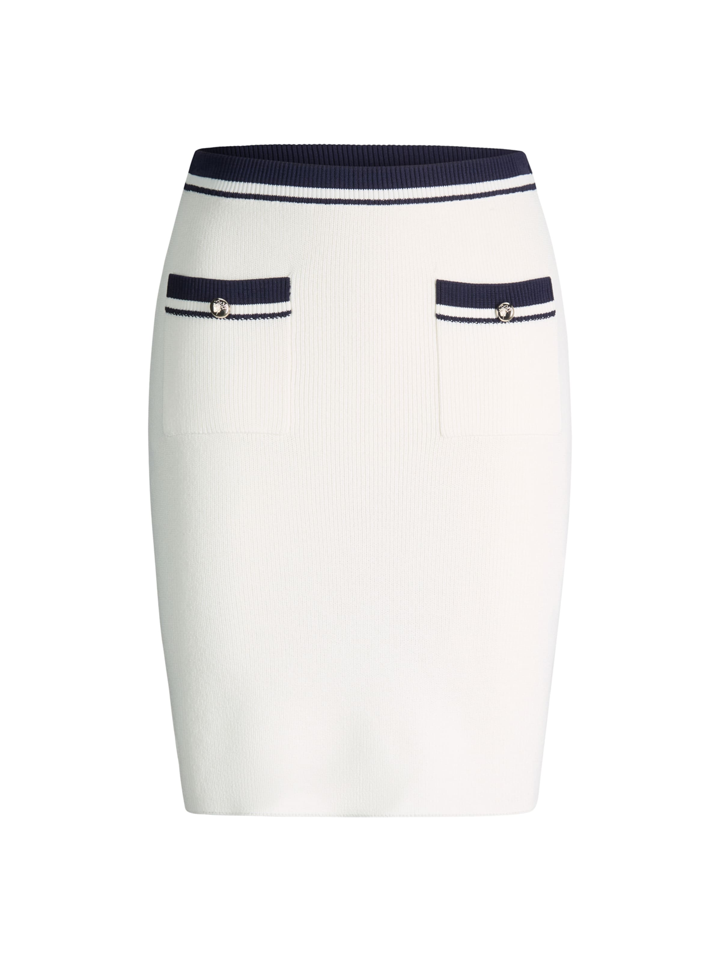 JOOP! Rok 'Kolanka' in Wit: voorkant