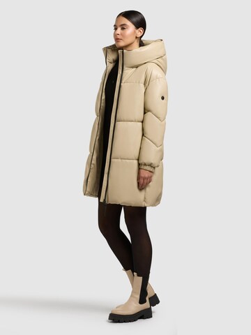 Cappotto invernale 'Lorsa' di khujo in beige