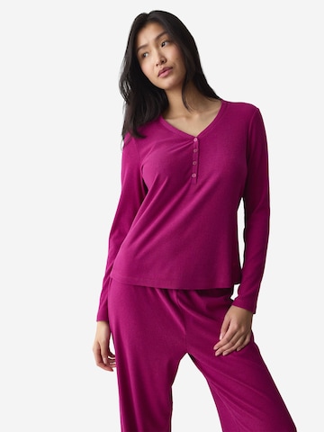 TRIUMPH Shirt ' Red Label Mix & Match ' in Purple: front