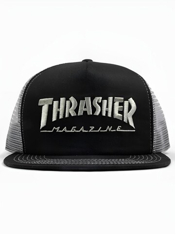 THRASHER Pet 'THRASHER' in Zwart: voorkant