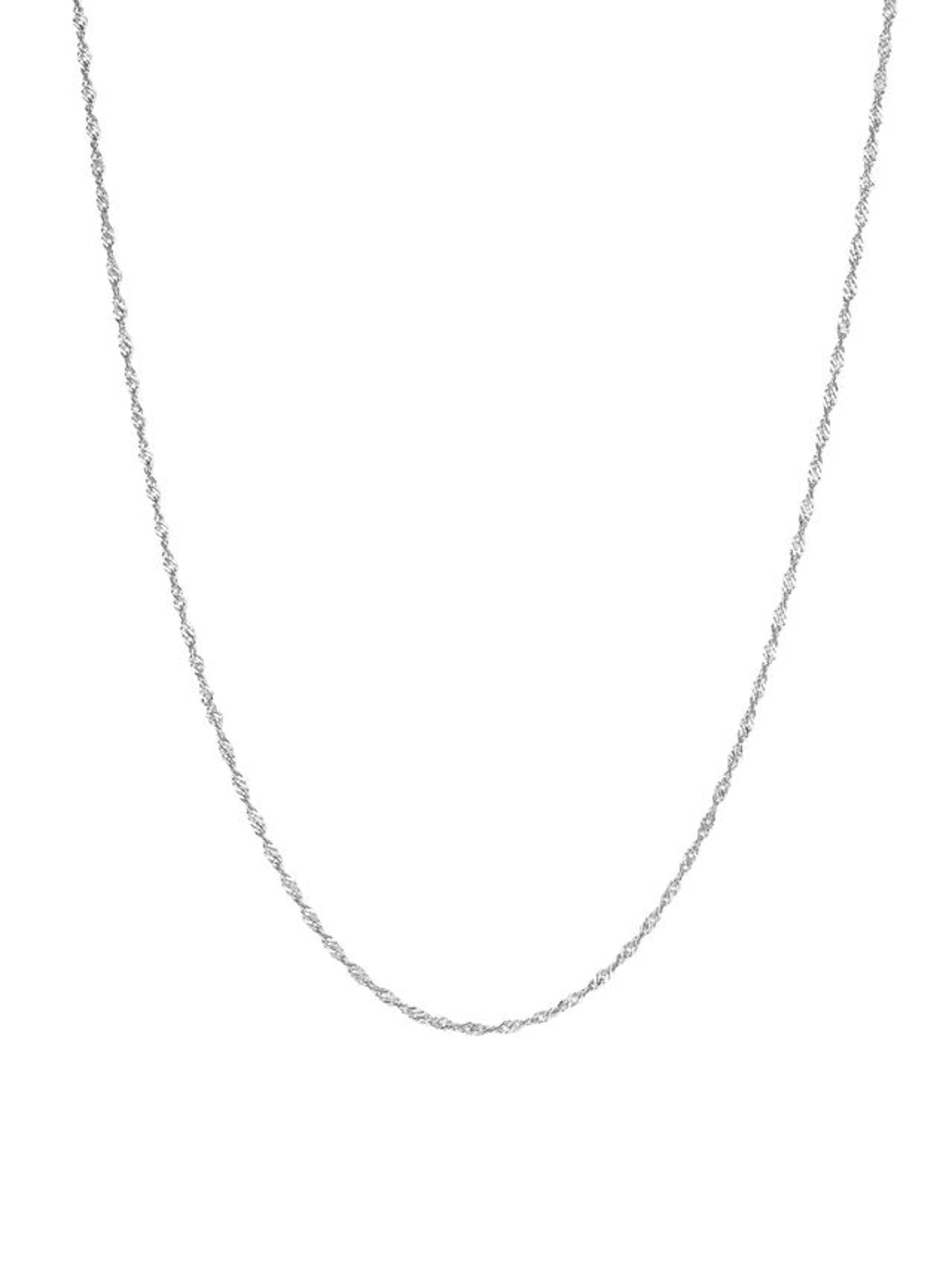 Hey Happiness Ketting 'Lumina Long' in Zilver